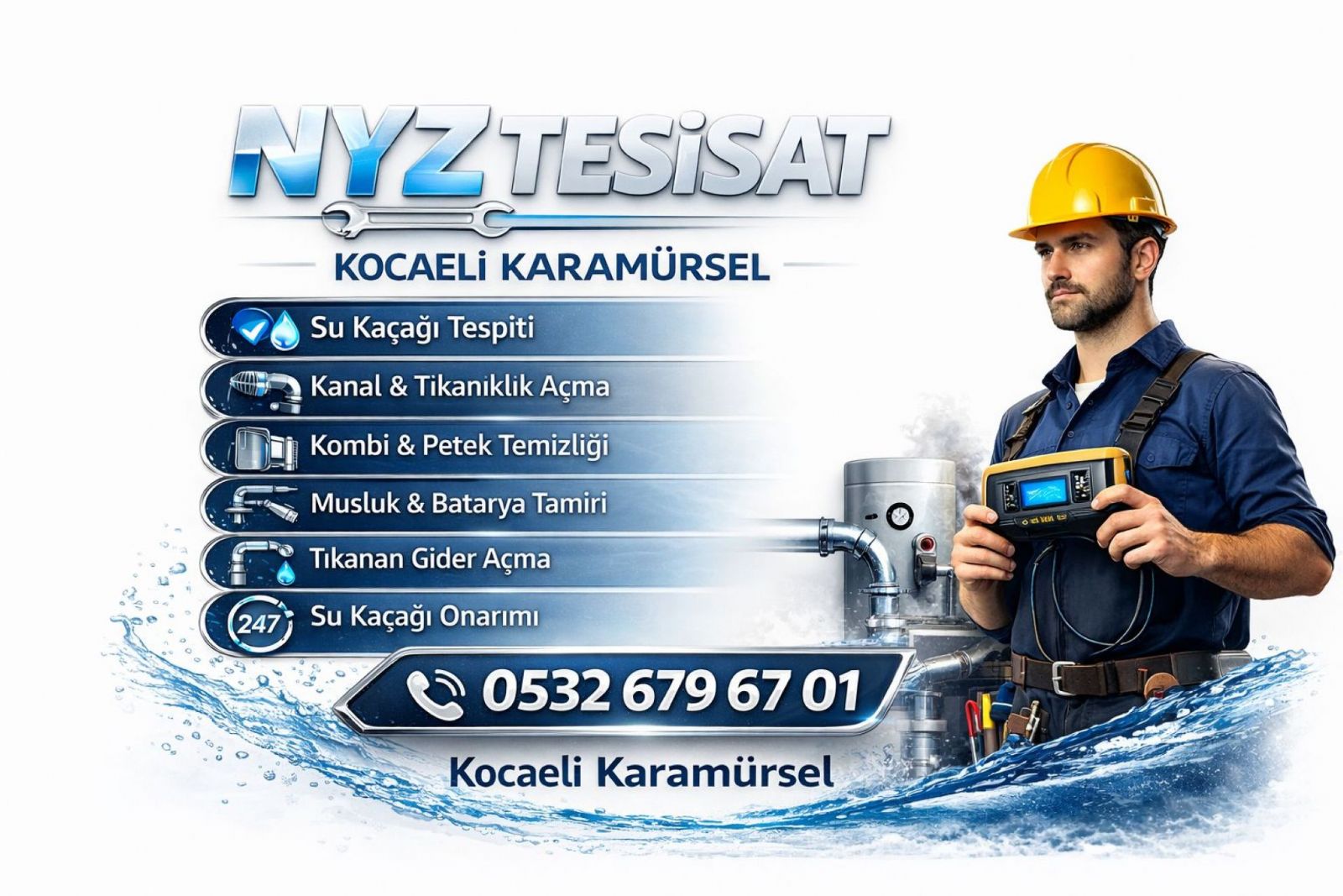 Karamürsel 4 Temmuz Su Tesisatçısı